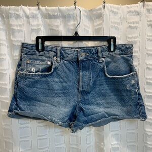 Free People Jean Shorts